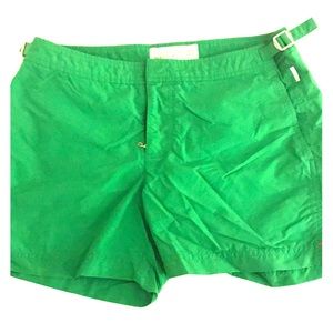 Orlebar Brown Bulldog Swim Shorts Parrot Green